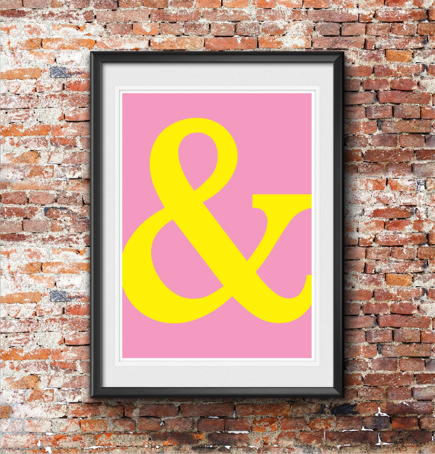 Ampersand - Wall Art Print