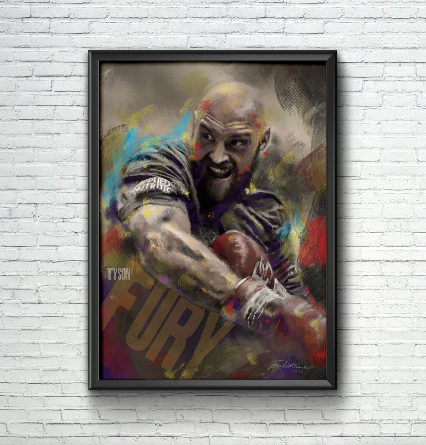 Tyson Fury - Boxing Art Print