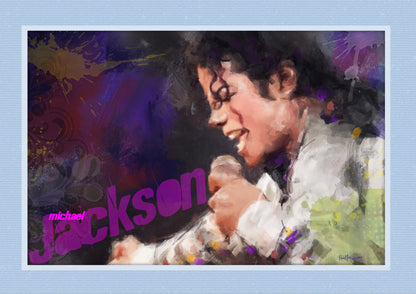 Michael Jackson 1 - Music Art Print