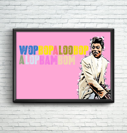 wop bop a loo bop poster