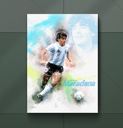 Diego Maradona poster