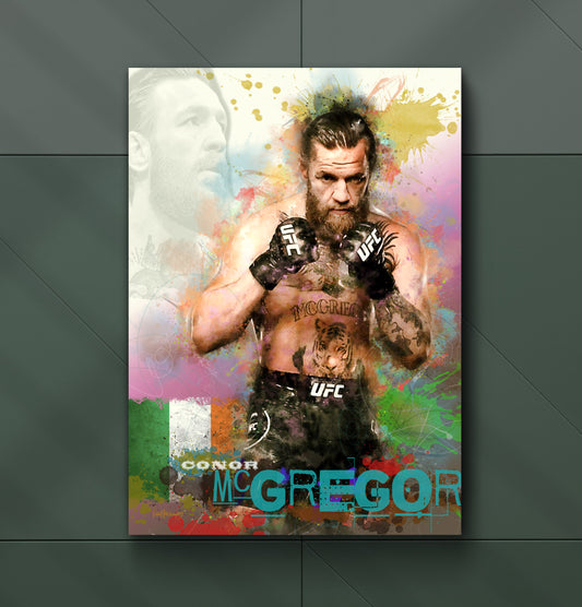 Conor McGregor canvas print