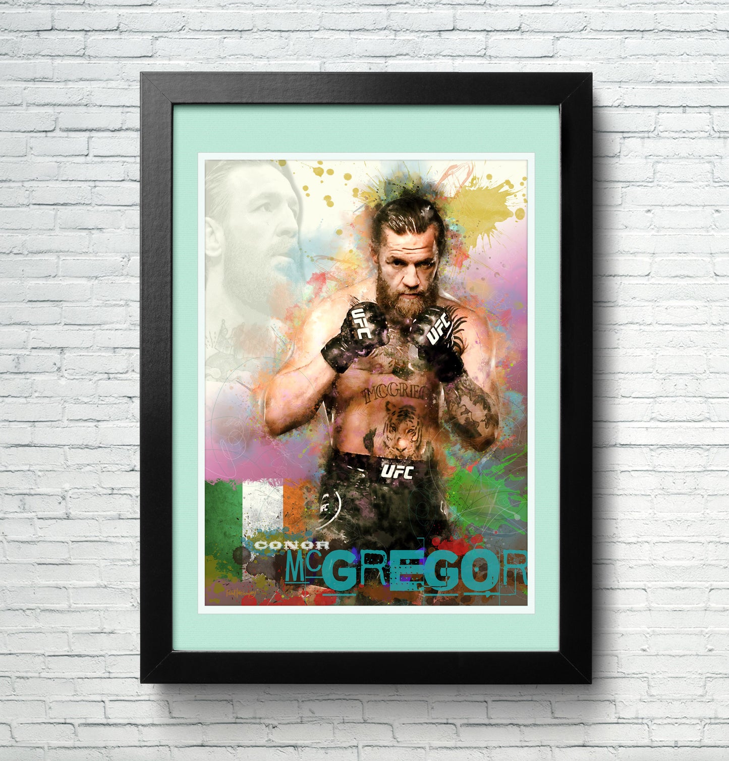 Conor McGregor art print