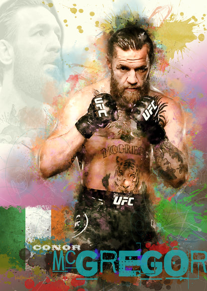 Conor McGregor fine art print