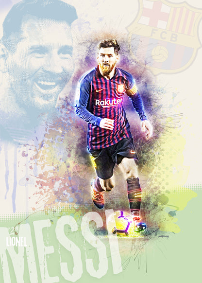 lionel messi football gift