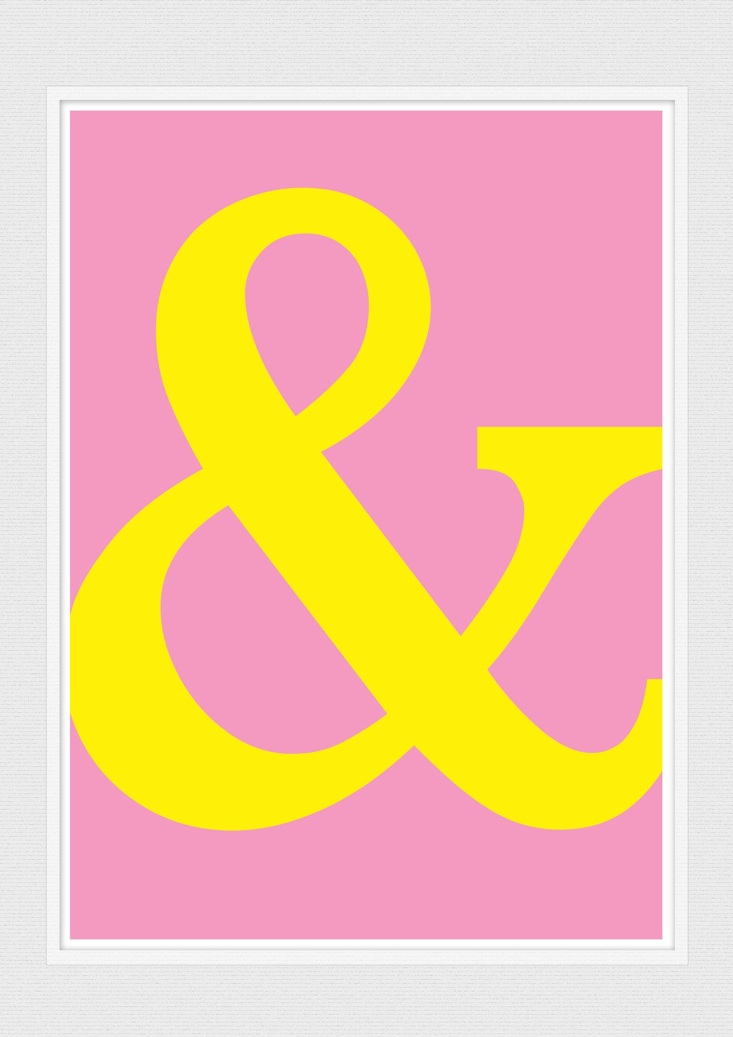 Ampersand - Wall Art Print