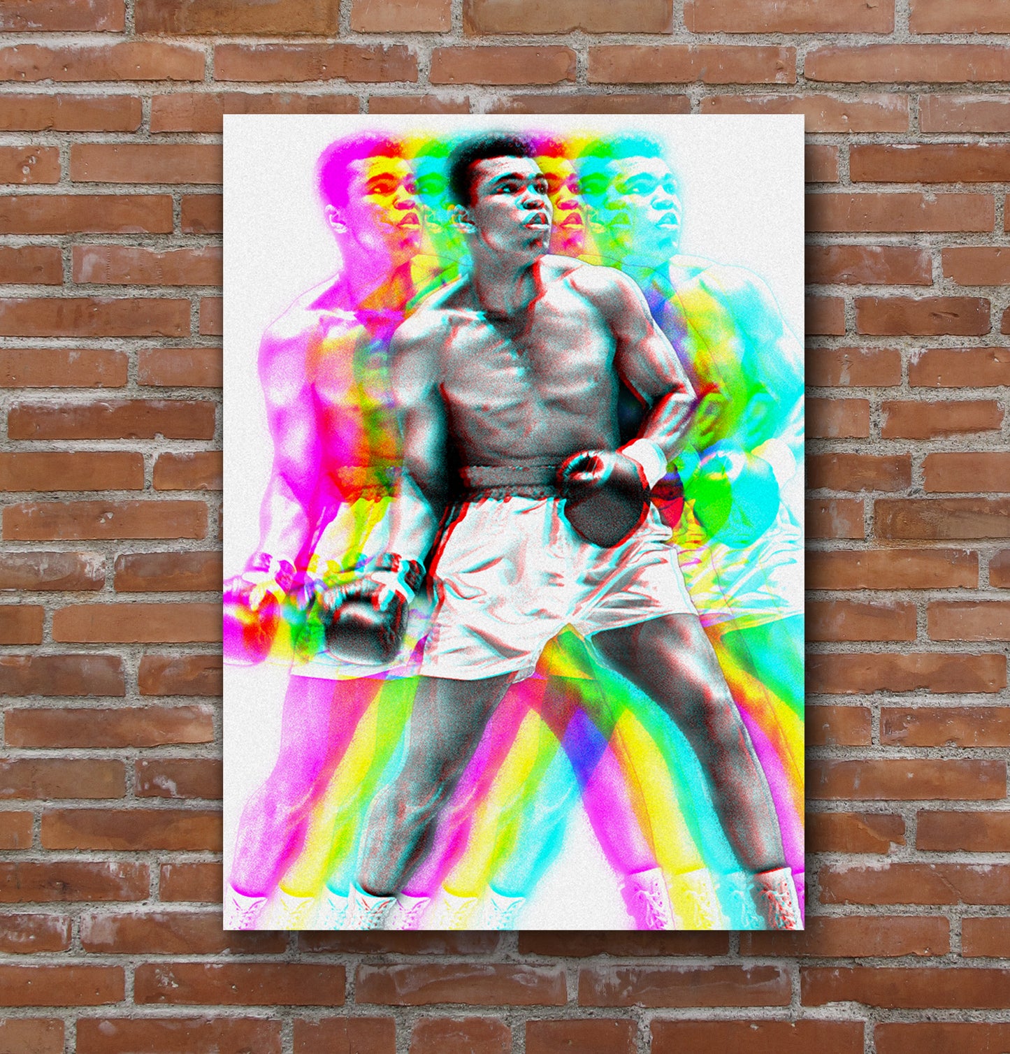 muhammad ali boxing art