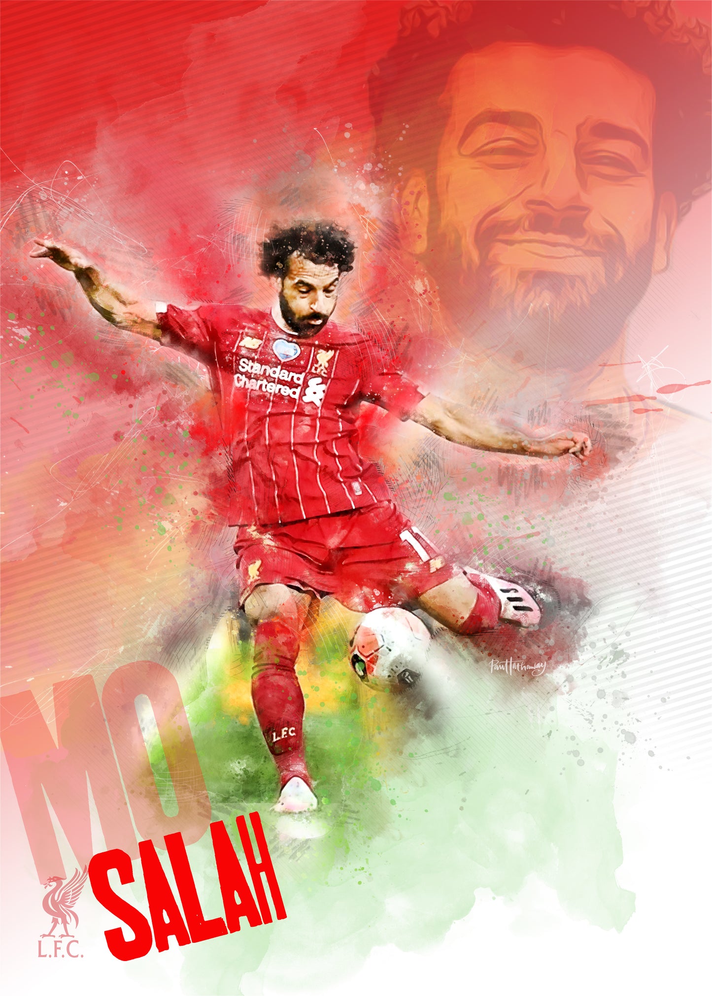 mo salah art