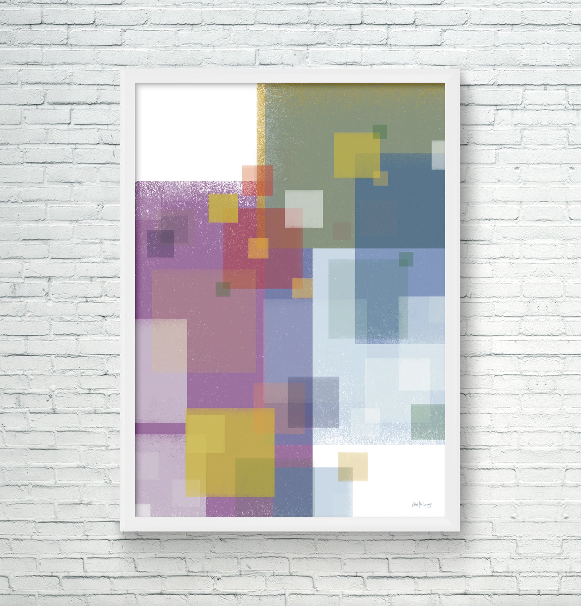 trendy interior art print